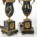 12: 3 Pc. French Figural Mantle Clock Set - 10