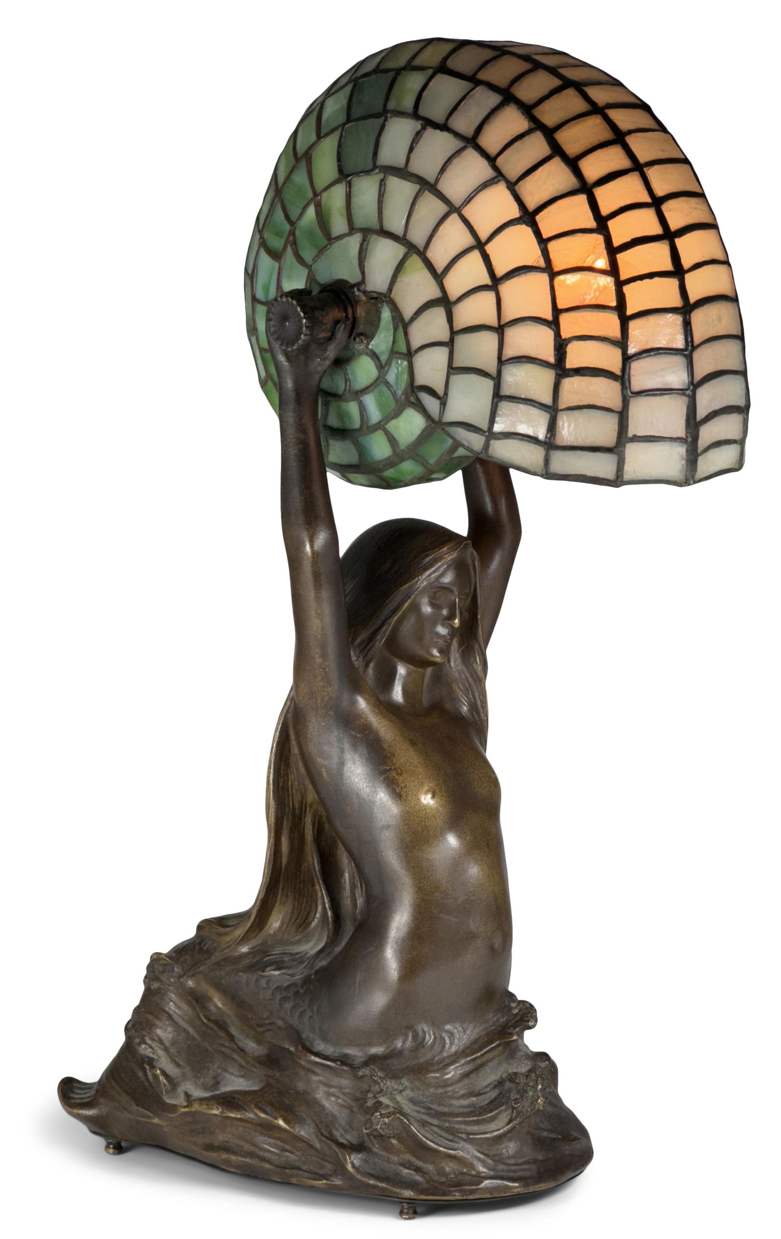 Tiffany Studios "Nautilus" Desk Lamp