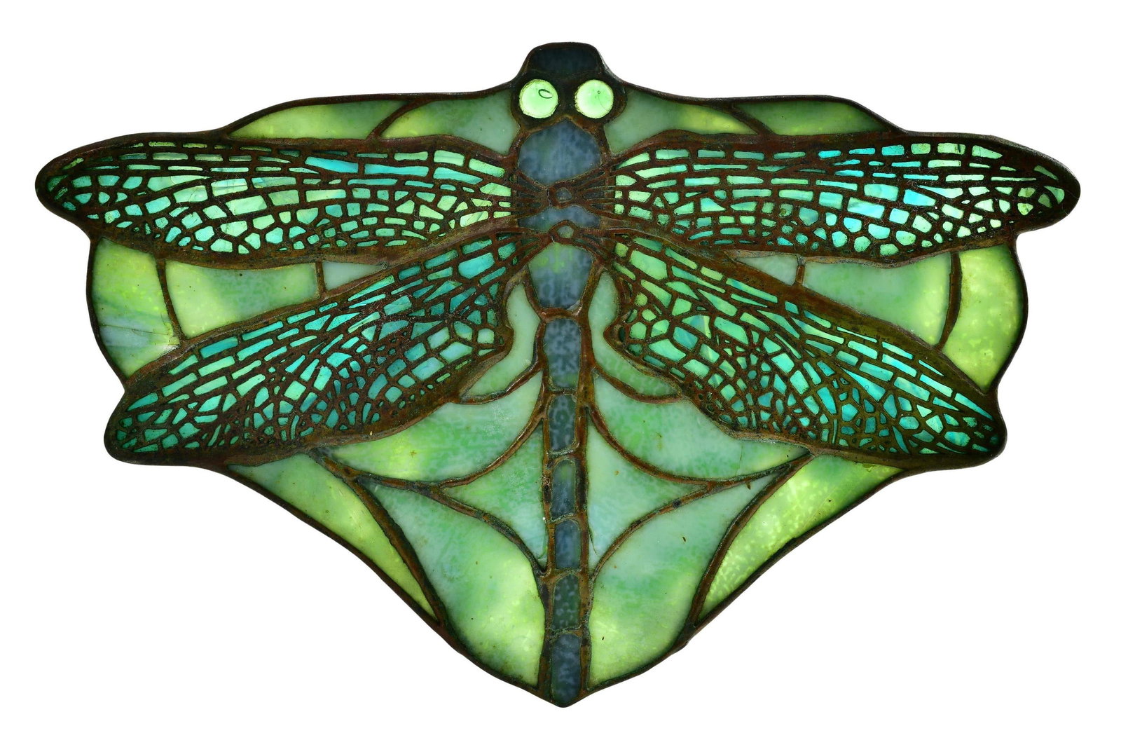 Tiffany Studios "Dragonfly" Lamp Screen (1 of 5)