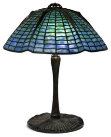 Tiffany Studios "Spider" Table Lamp