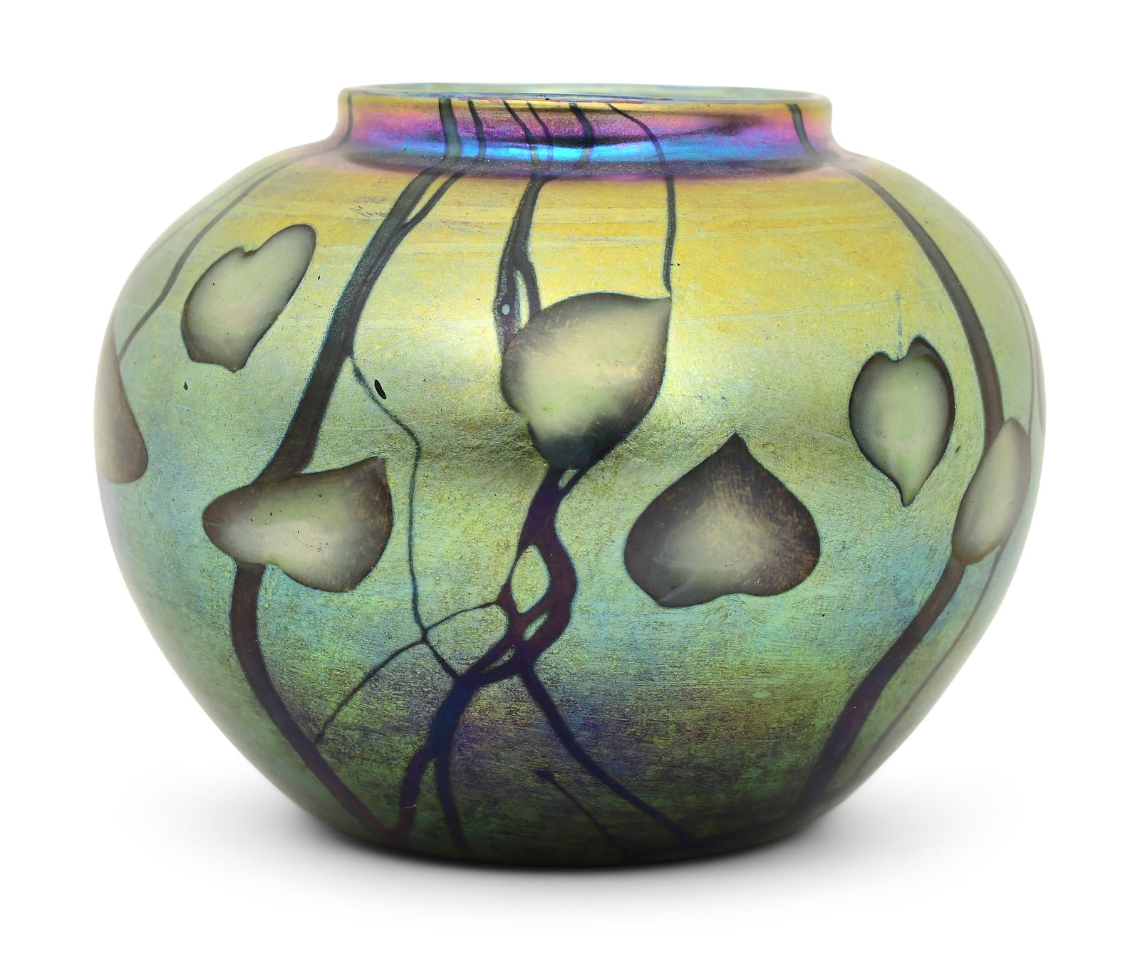 Tiffany Studios "Leaf & Vine" Vase (1 of 4)