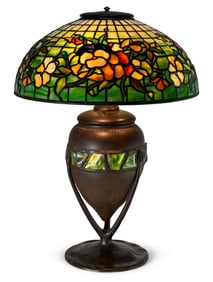Tiffany Studios "Pansy" Table Lamp