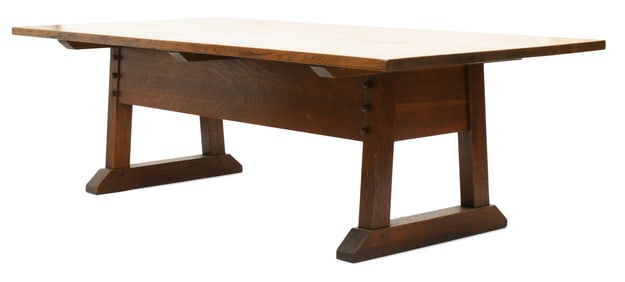 Gustav Stickley (1858-1942), Director's Table, No. 631