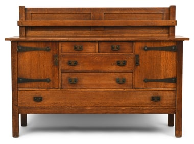 L. & J.G. Stickley Oak Sideboard, No. 735