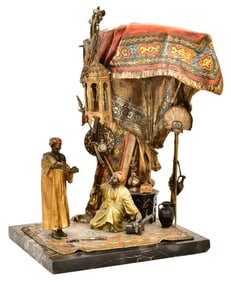 Anton Chotka (Austrian, 1881-1955), Orientalist Lamp