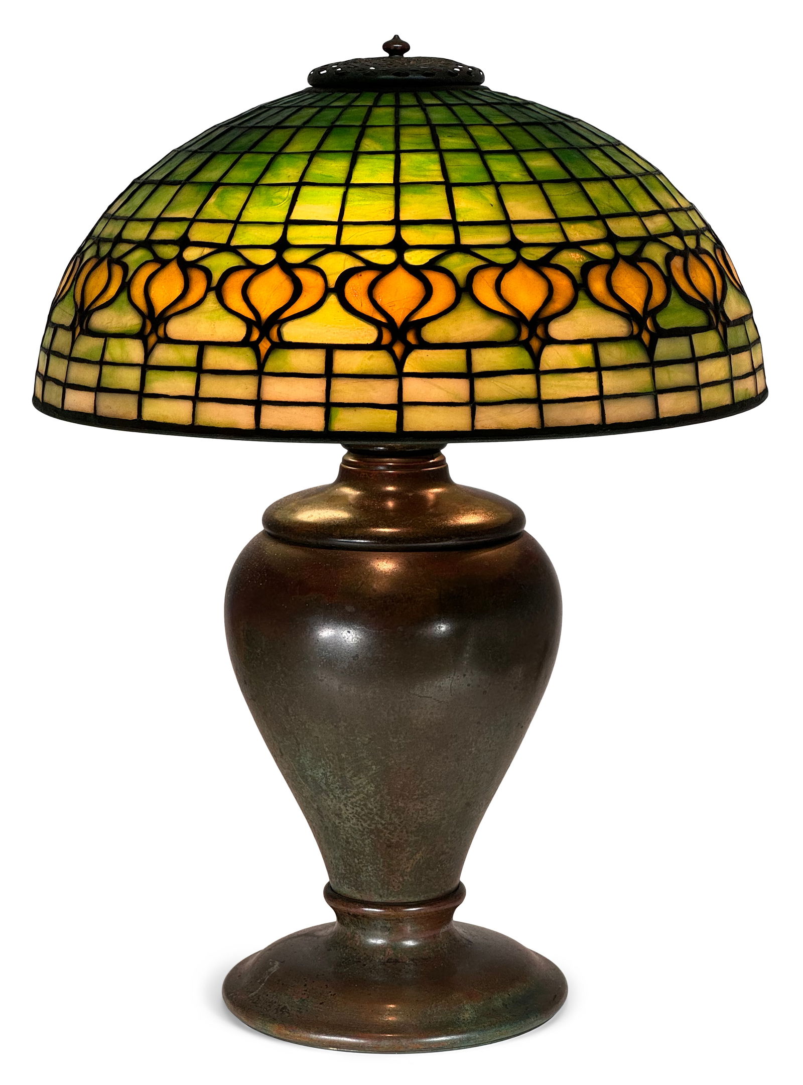 Tiffany Studios "Pomegranate" Table Lamp (1 of 5)