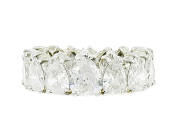Platinum & 6.00 Carat Diamond Eternity Band Ring