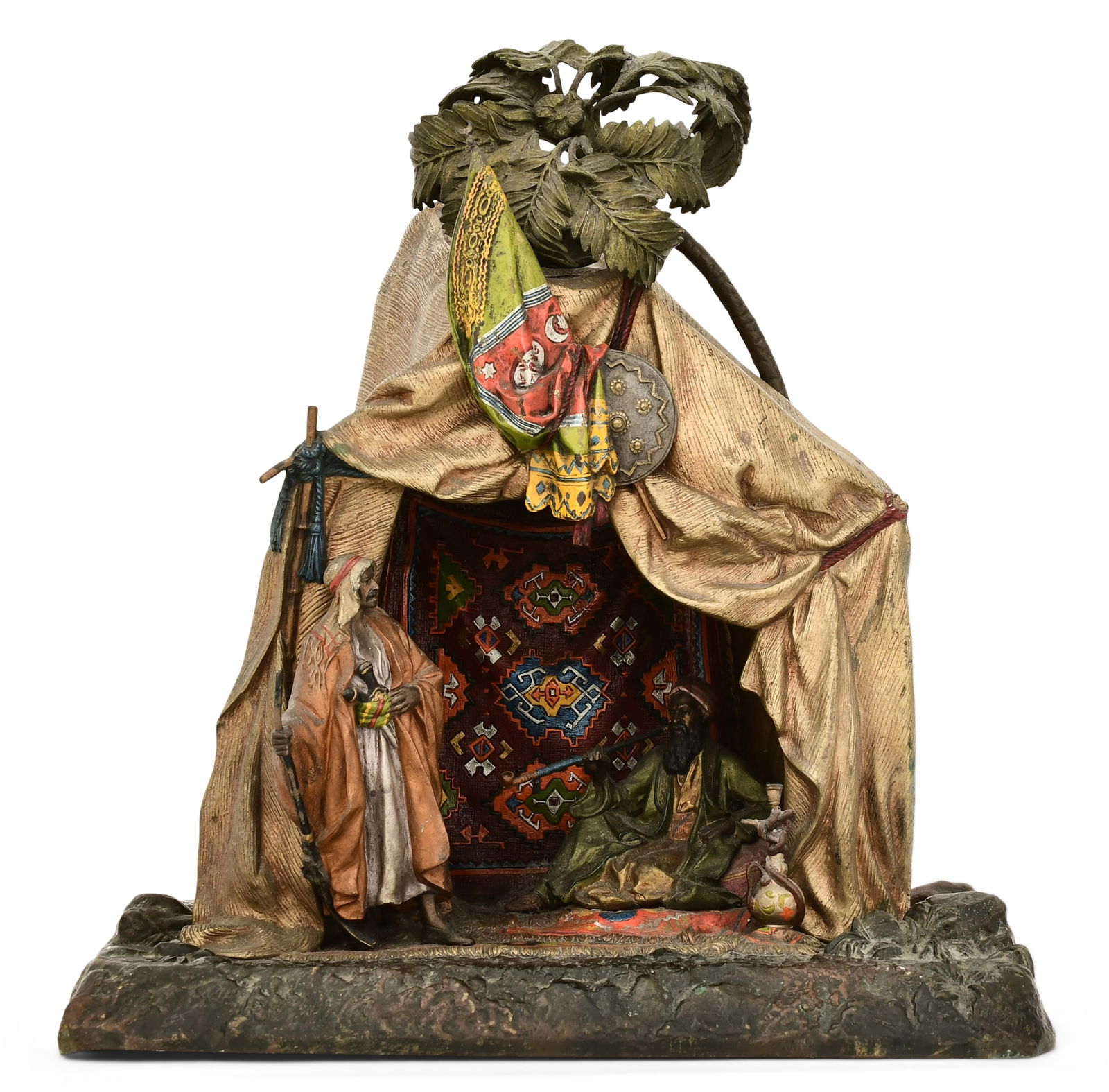 Anton Chotka (Austrian, 1881-1955), Orientalist Lamp (1 of 7)