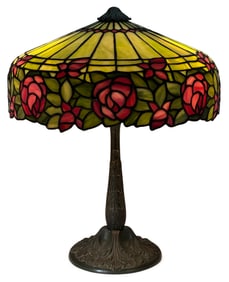 Gorham/Amboy Works "Rose" Table Lamp