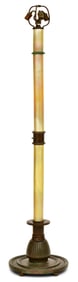 Tiffany Studios Favrile Glass Floor Lamp Base