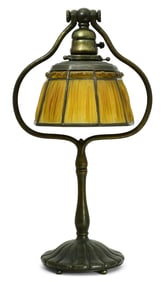 Tiffany Studios "Linenfold" Desk Lamp