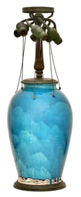 Tiffany Studios Pottery Table Lamp Base