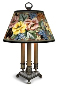 Pairpoint "Directoire" Floral Table Lamp
