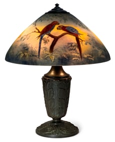 Classique Lamp Co. "Parrot" Table Lamp