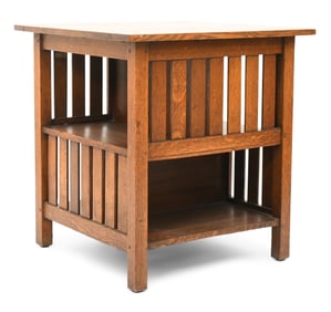 L. & J.G. Stickley Book Table, No. 516