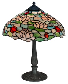 Chicago Mosaic "Water Lily" Table Lamp