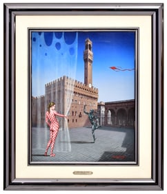 Tito Salamoni (Italian, 1928-1989), "The Veil of Time, Florence"