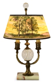 Pairpoint Scenic "Directoire" Table Lamp