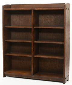 Gustav Stickley (1858-1942), Open Bookcase, No. 532