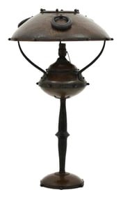 Arts & Crafts Copper & Bronze Table Lamp