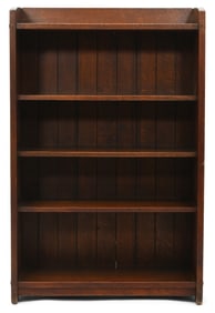 Gustav Stickley (1858-1942), Early Open Bookcase