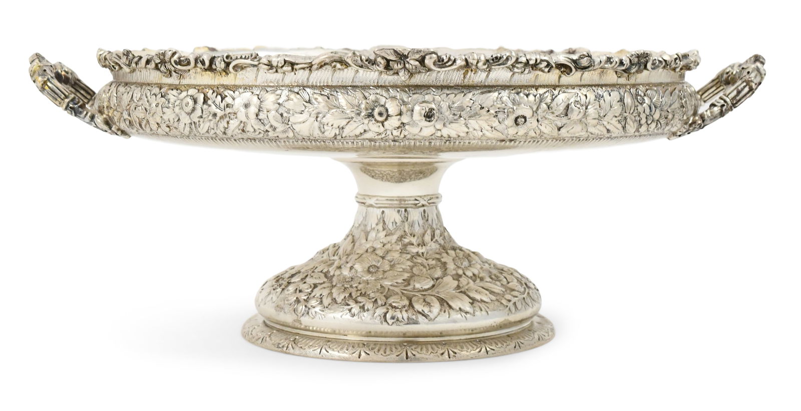 Tiffany & Co. Sterling Silver Repoussé Centerpiece (1 of 5)