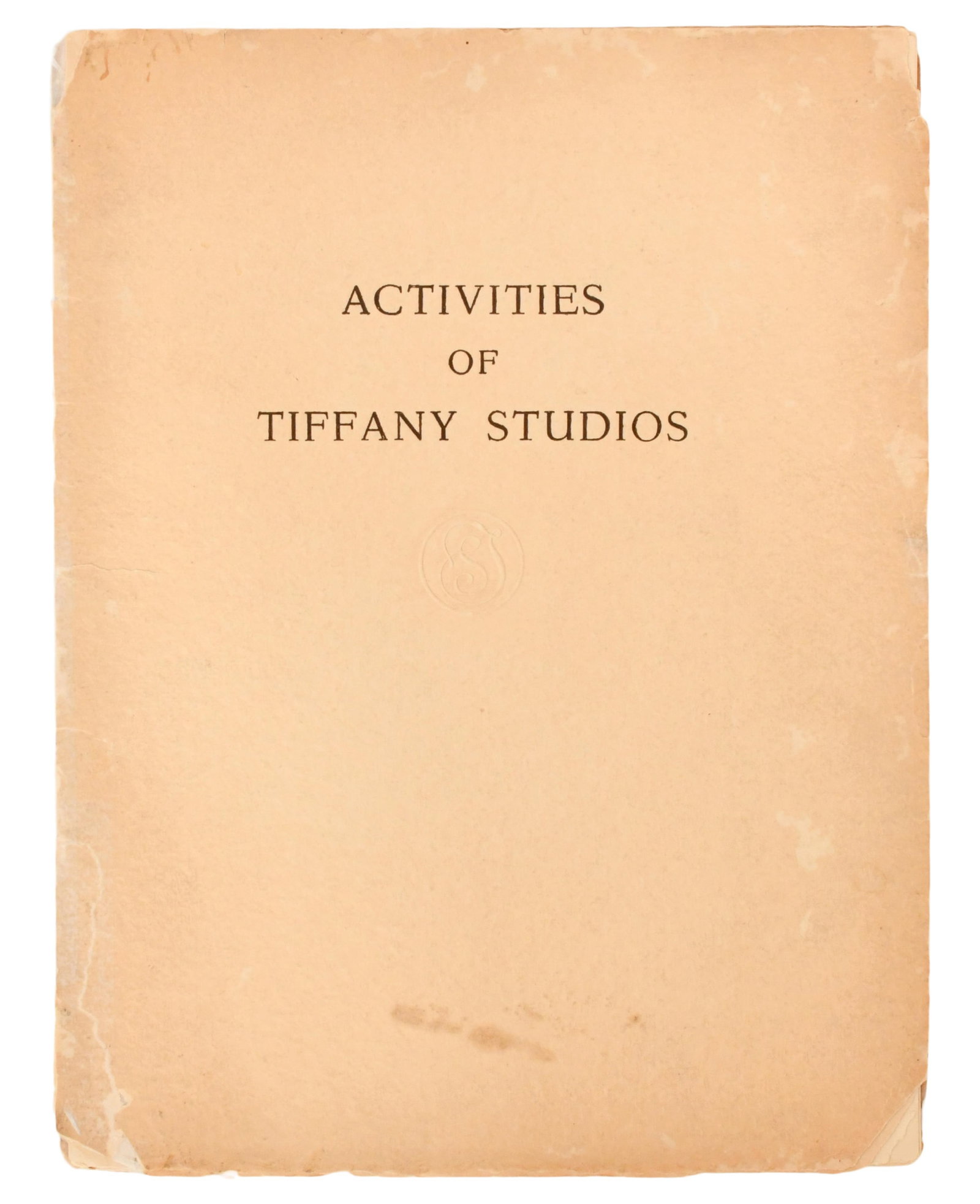 Tiffany Studios 1922 Brochure: Tiffany Studios 1922 Brochure each page highlighting one of the Studios products 11 x 8 1/4 inches Other Notes: Fontaine's Auction Gallery can arrange shipping for this item (USA only).