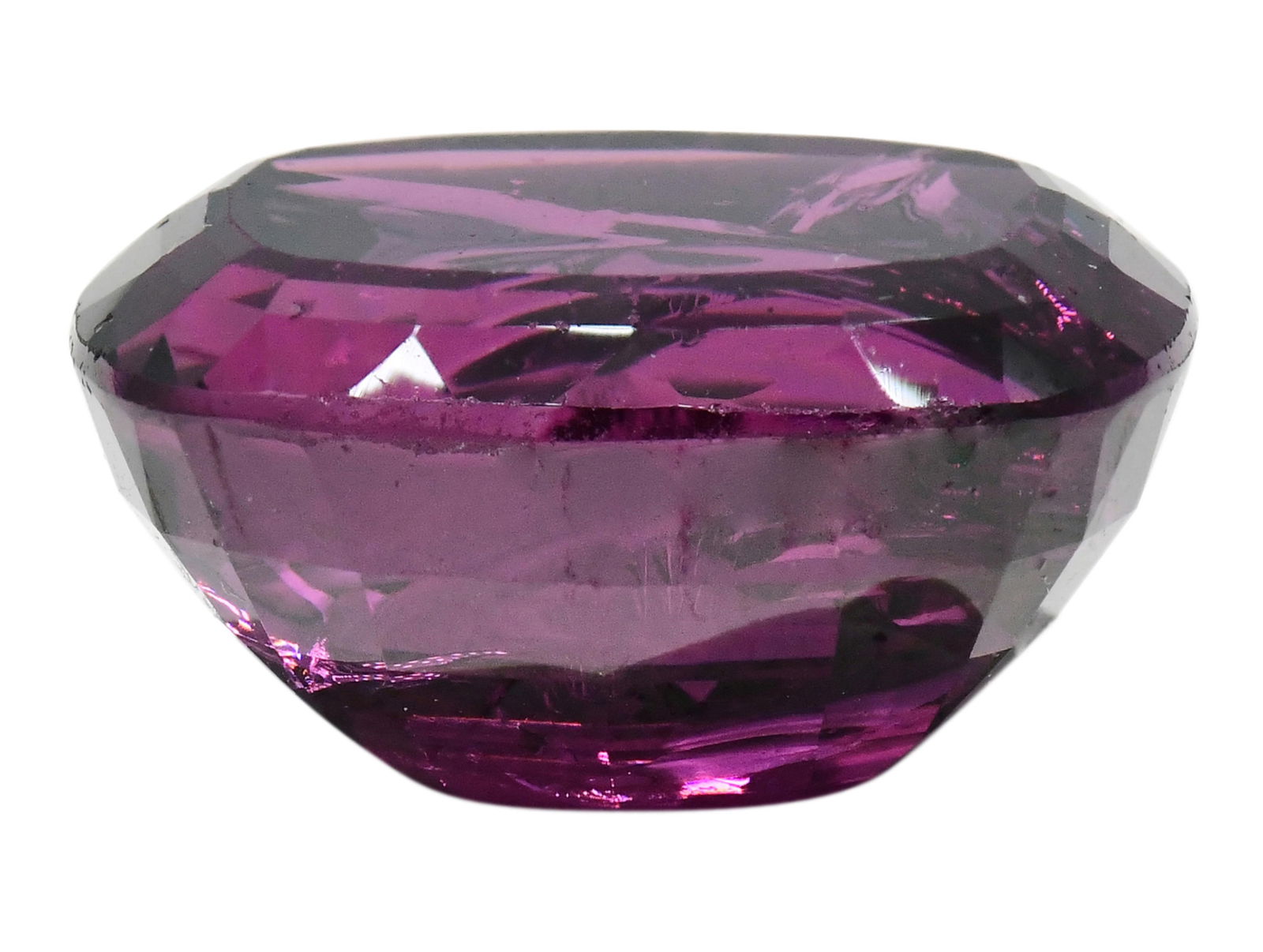 37.96 Carat Dark Purple Oval Faceted Tourmaline (1 of 5)