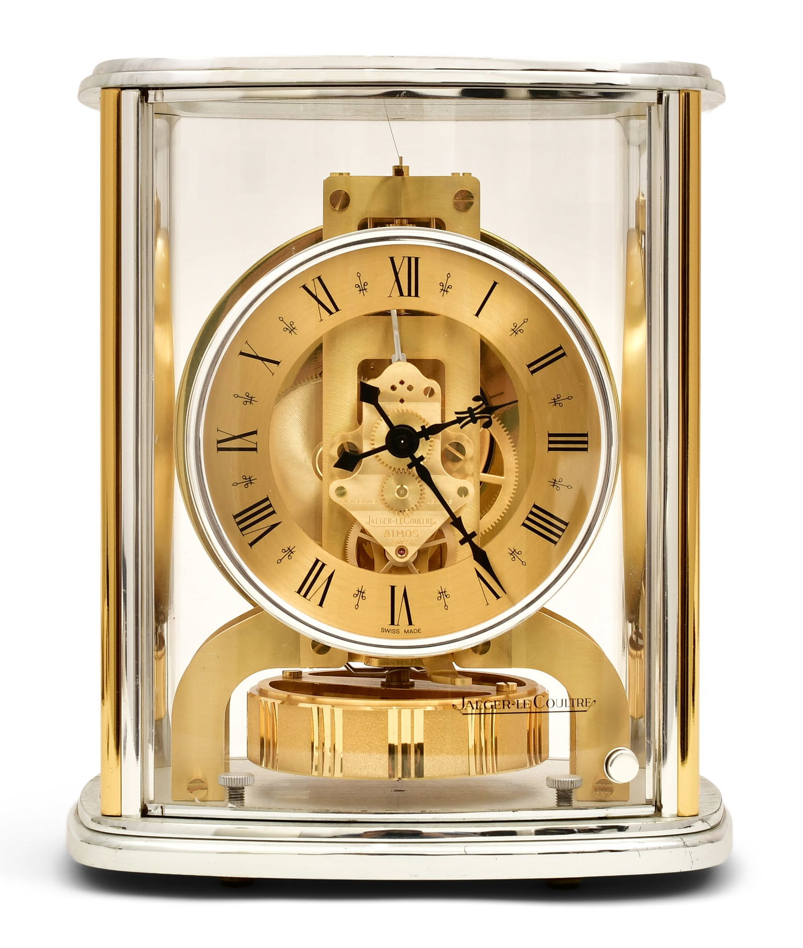 Jaeger-LeCoultre Chrome & Lucite Atmos Clock (1 of 6)
