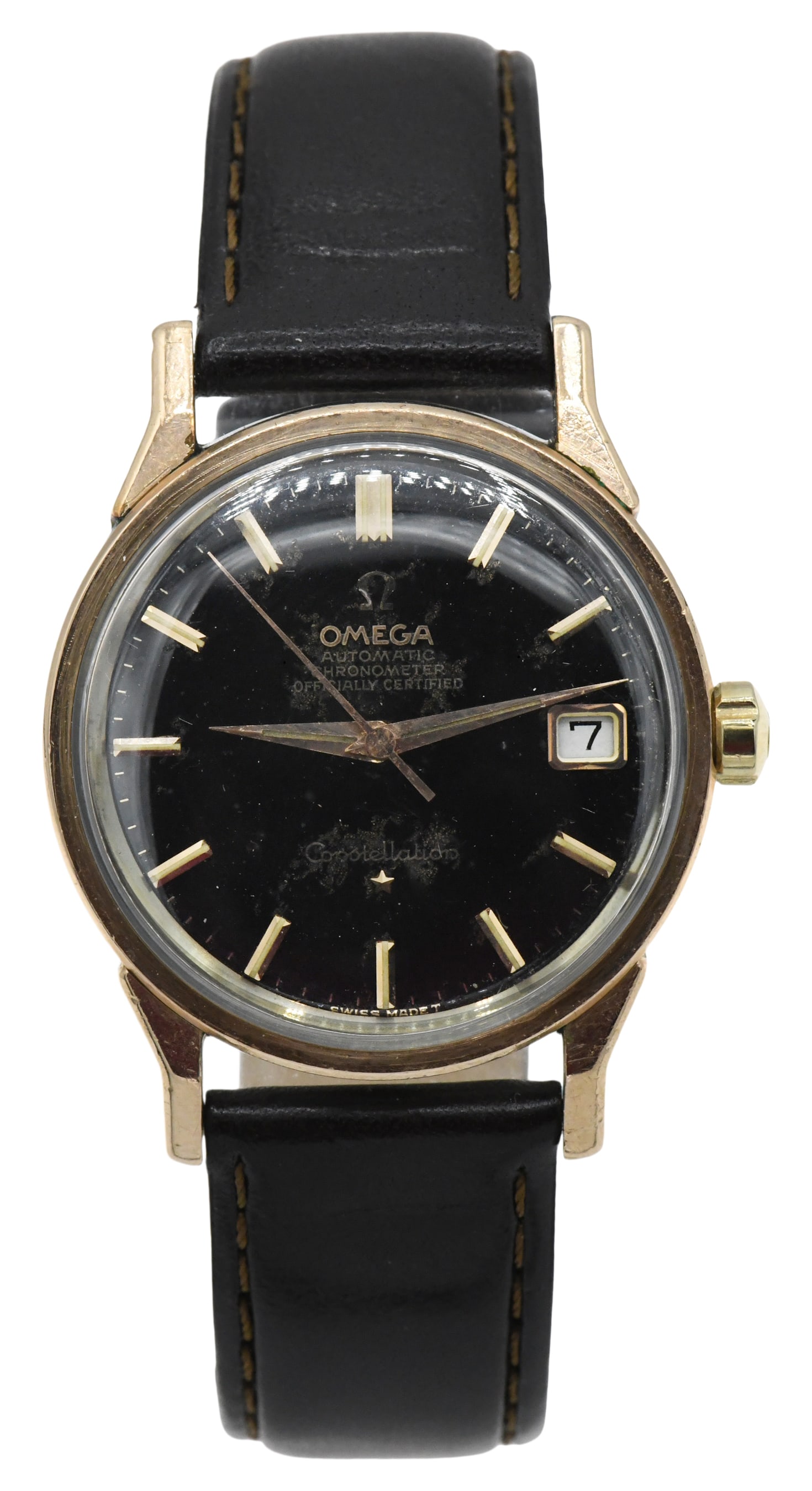 Omega Constellation, Ref. 168.005, Gold-Capped Stainless Steel Wristwatch (1 of 3)