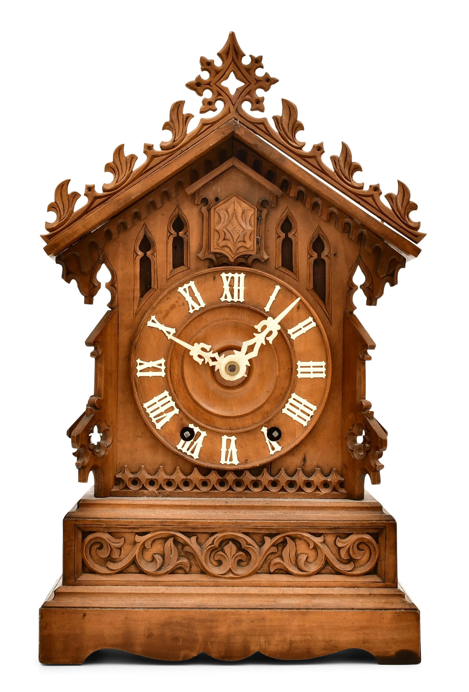 Early Black Forest 8-Day Shelf Cuckoo Clock (1 of 7)