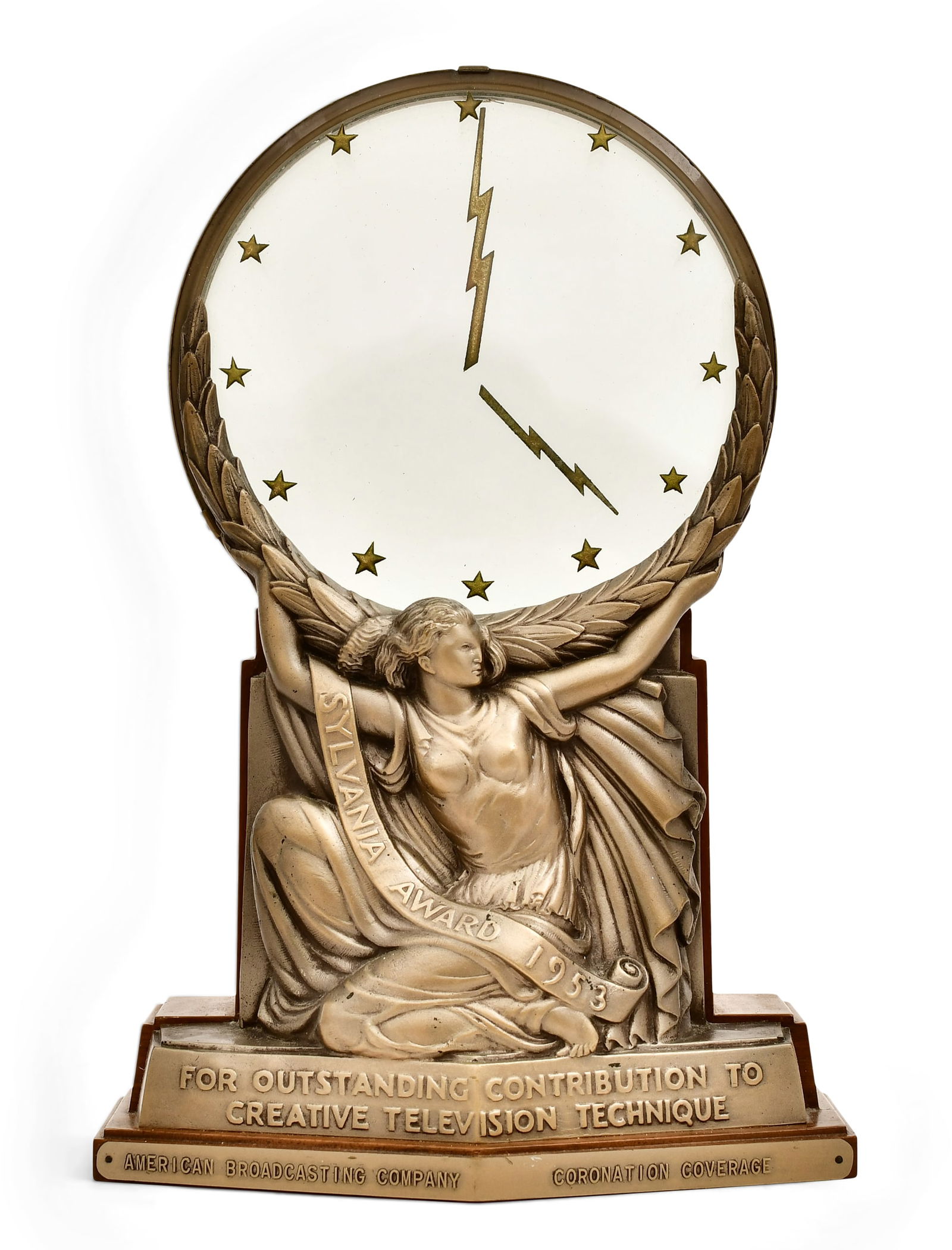 1953 Sylvania Television Award Mystery Clock (1 of 4)