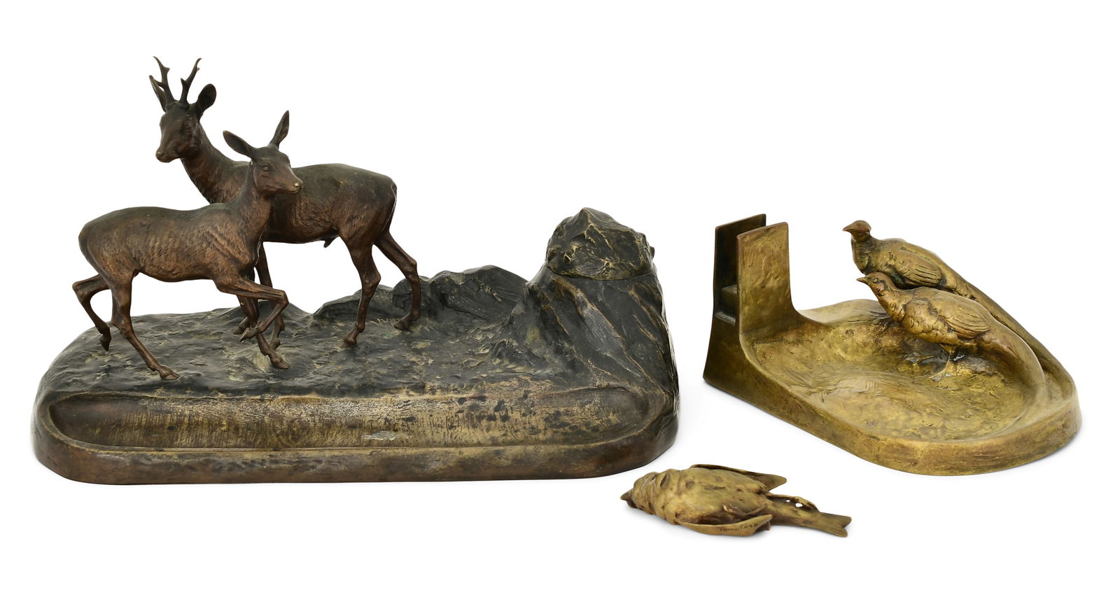 Three French & Austrian Bronze Pieces (1 of 9)