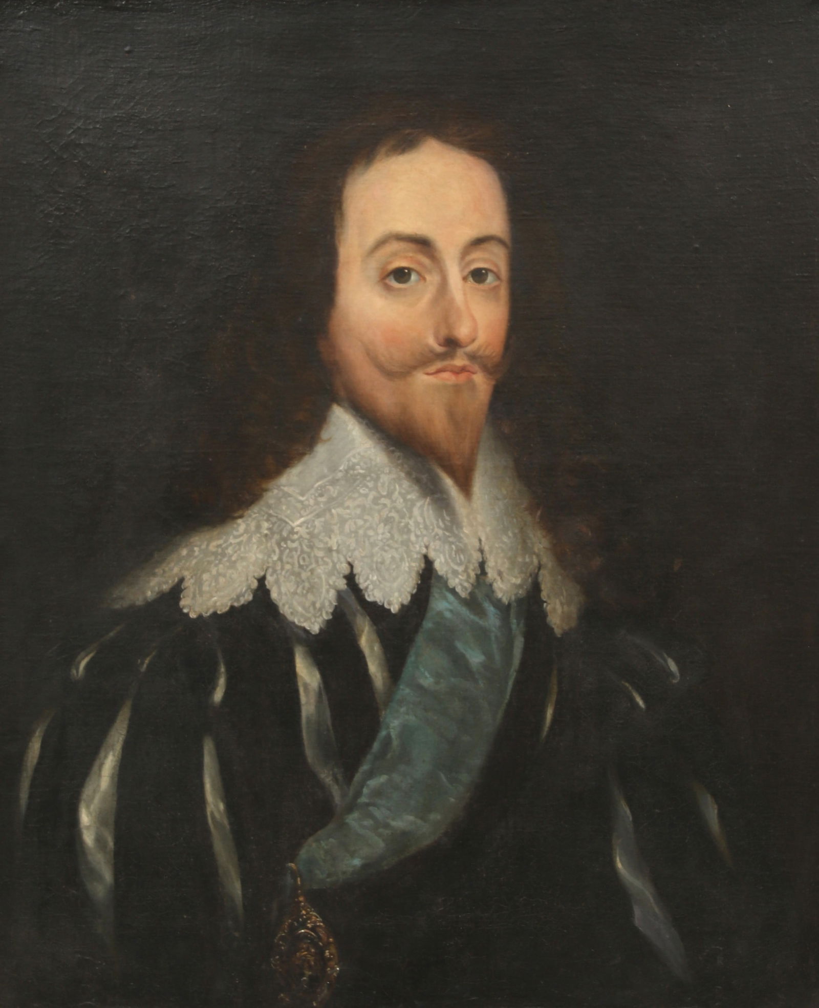 After William Dobson (English, 1611-1646), Portrait of King Charles I (1 of 7)