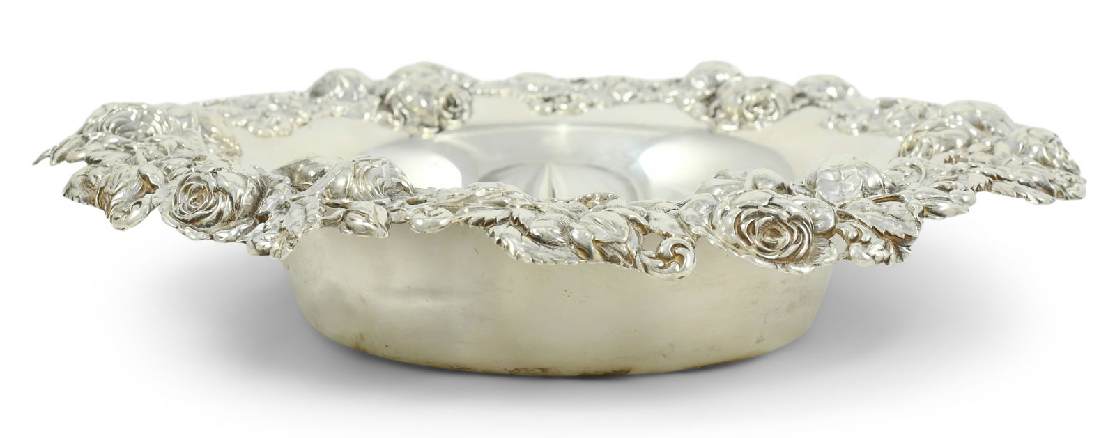 George W. Shiebler & Co. Sterling Silver "Rose" Bowl (1 of 4)