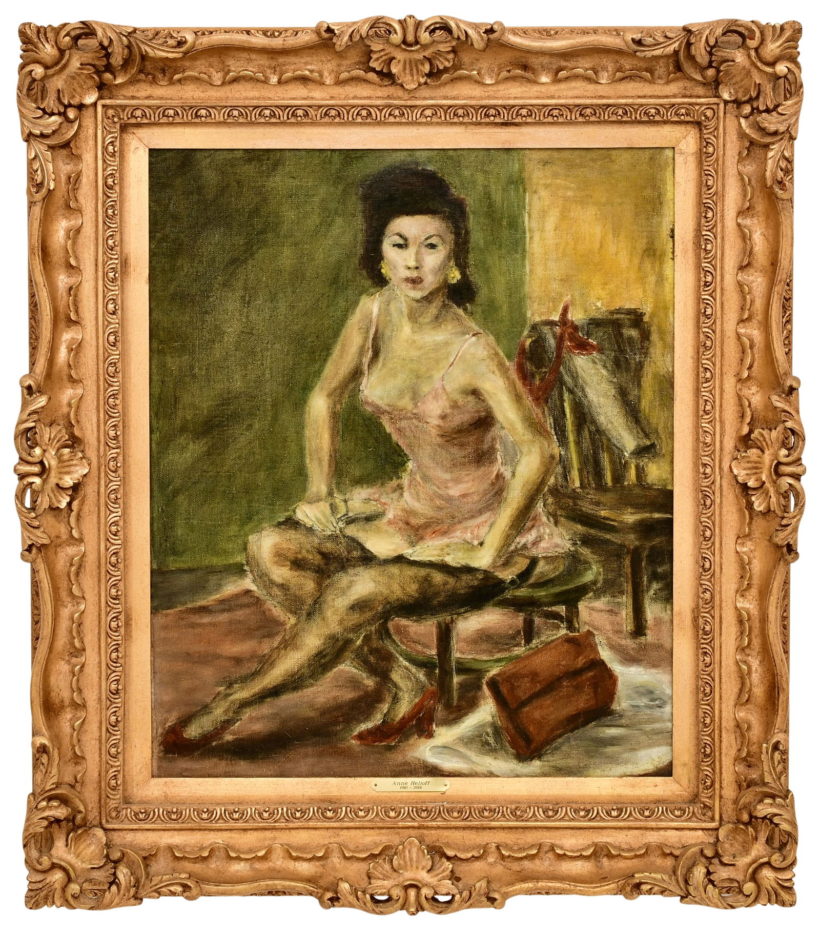 Anne Graile Helioff (American, 1910- 2001), "Getting Ready" (1 of 3)