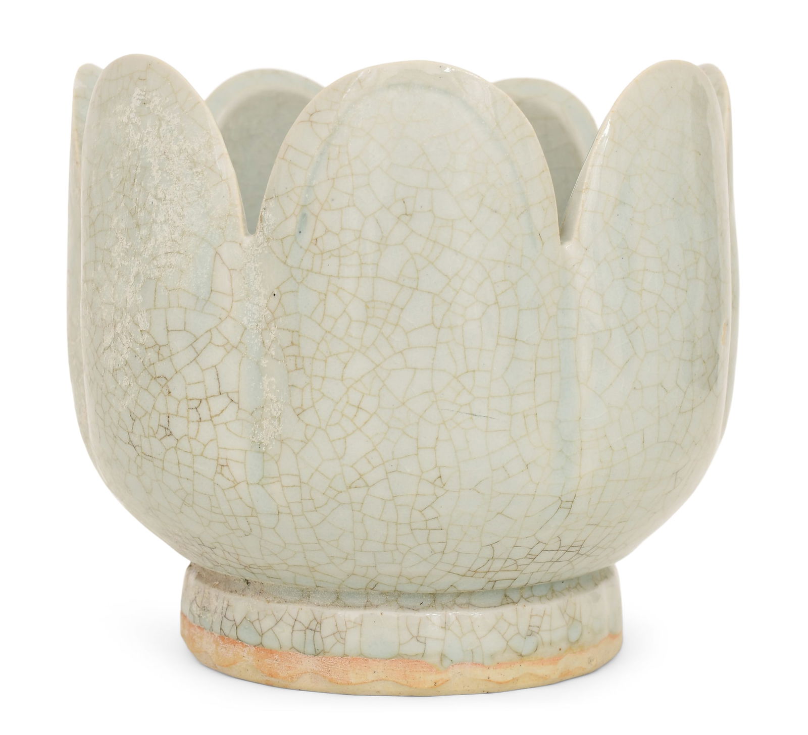 Chinese Song Dynasty Ru Ware Crackle Lotus Bowl (1 of 4)