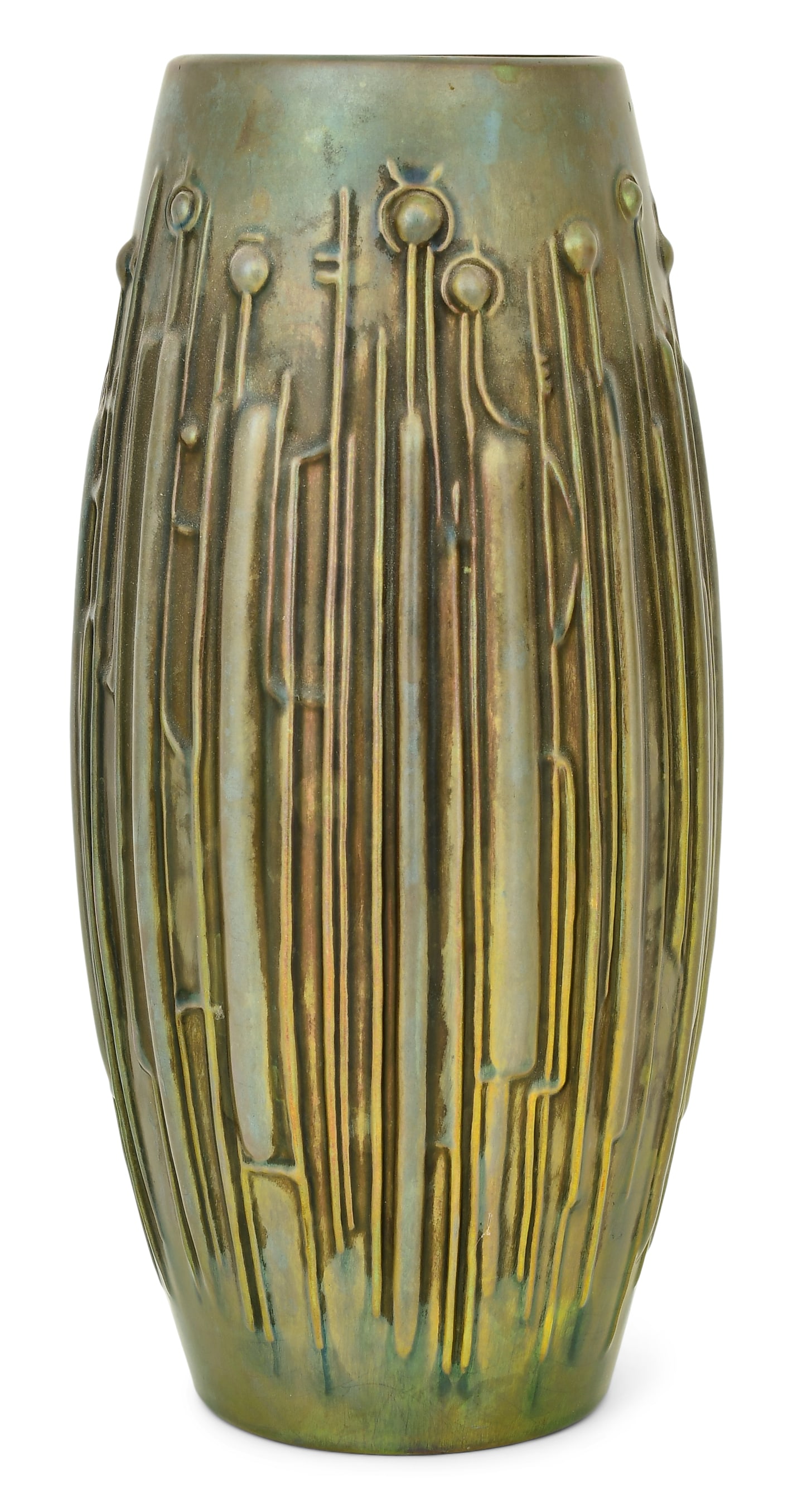 Janos Torok for Zsolnay, Mid-Century Modern Porcelain Vase (1 of 3)