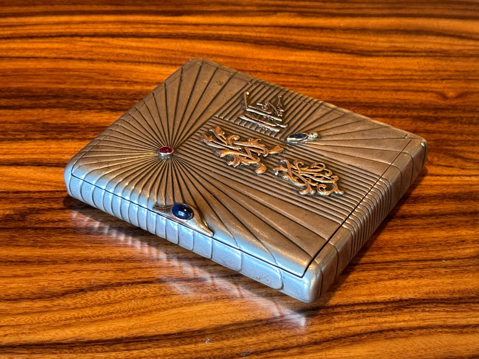 Russian Imperial Silver Cigarette Case (1 of 5)