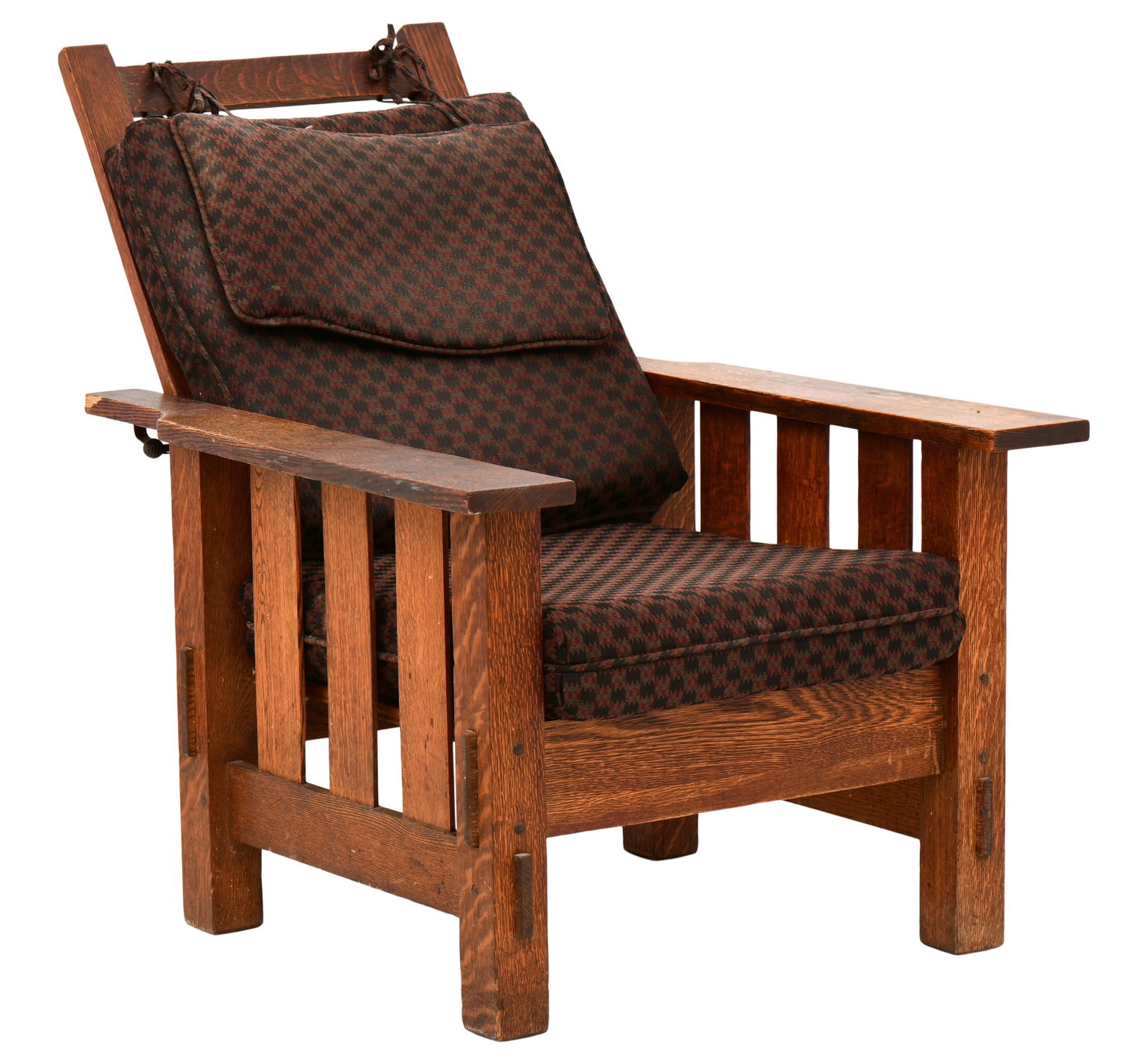 Arts & Crafts Oak Morris Chair (1 of 8)