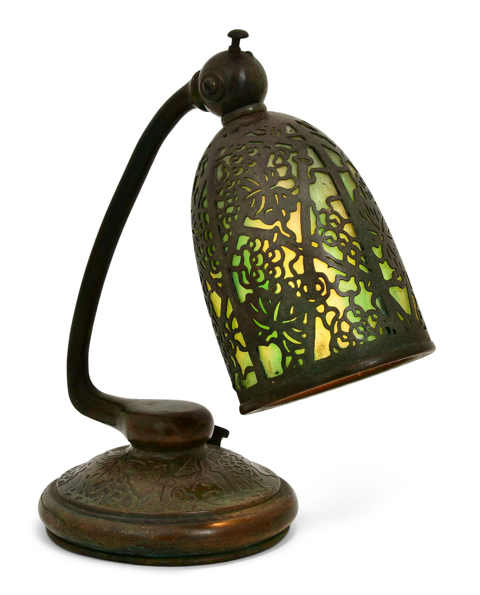 Tiffany Studios "Grapevine" Desk Lamp (1 of 4)
