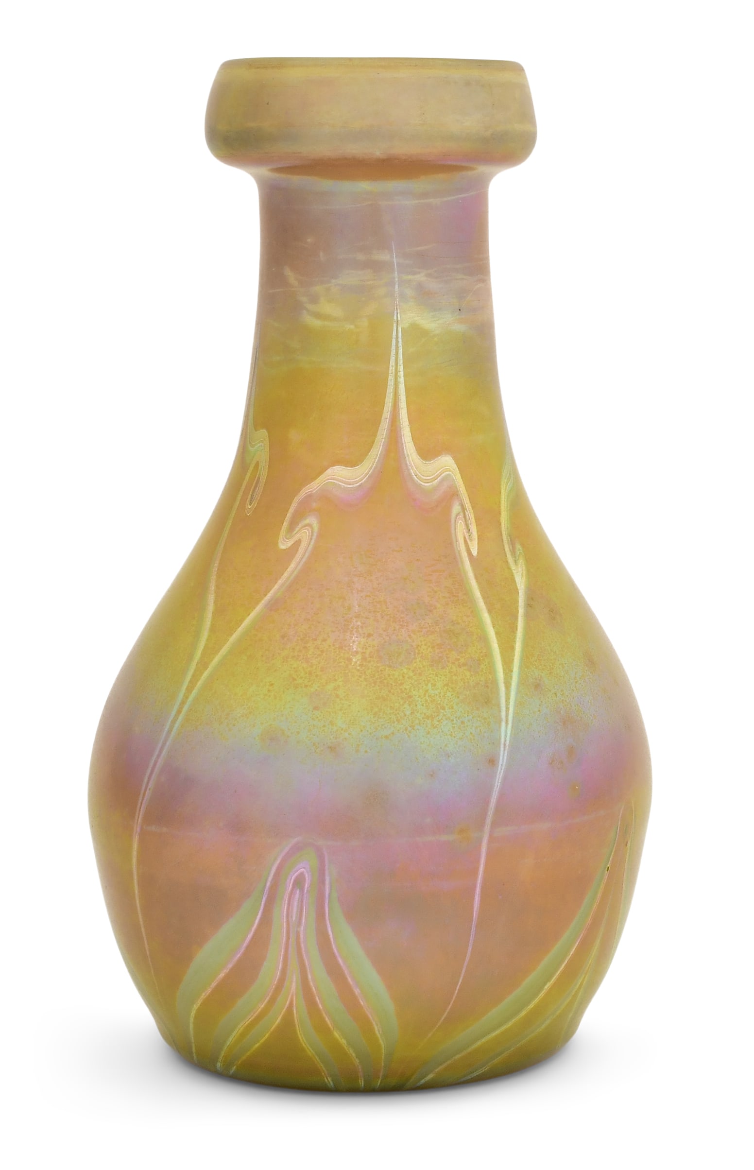 Tiffany Studios Favrile Glass Decorated Vase (1 of 4)