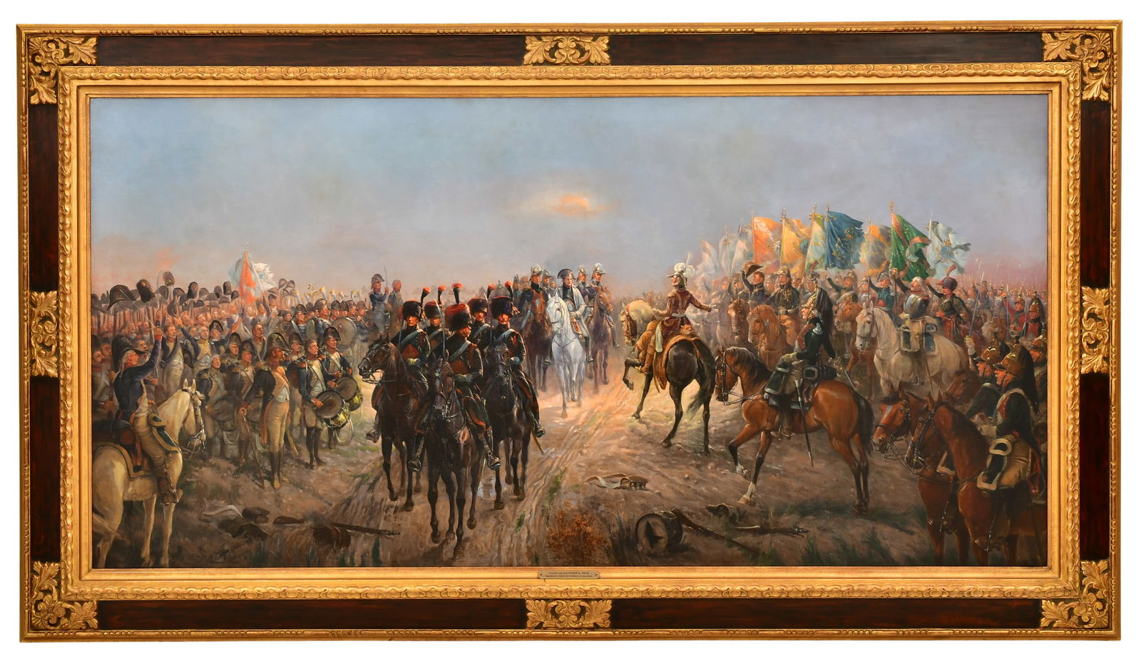Hugo de Fichtner (French, 1872-1944), Napoleons Victory at the Battle of Jena, 1806 (1 of 4)