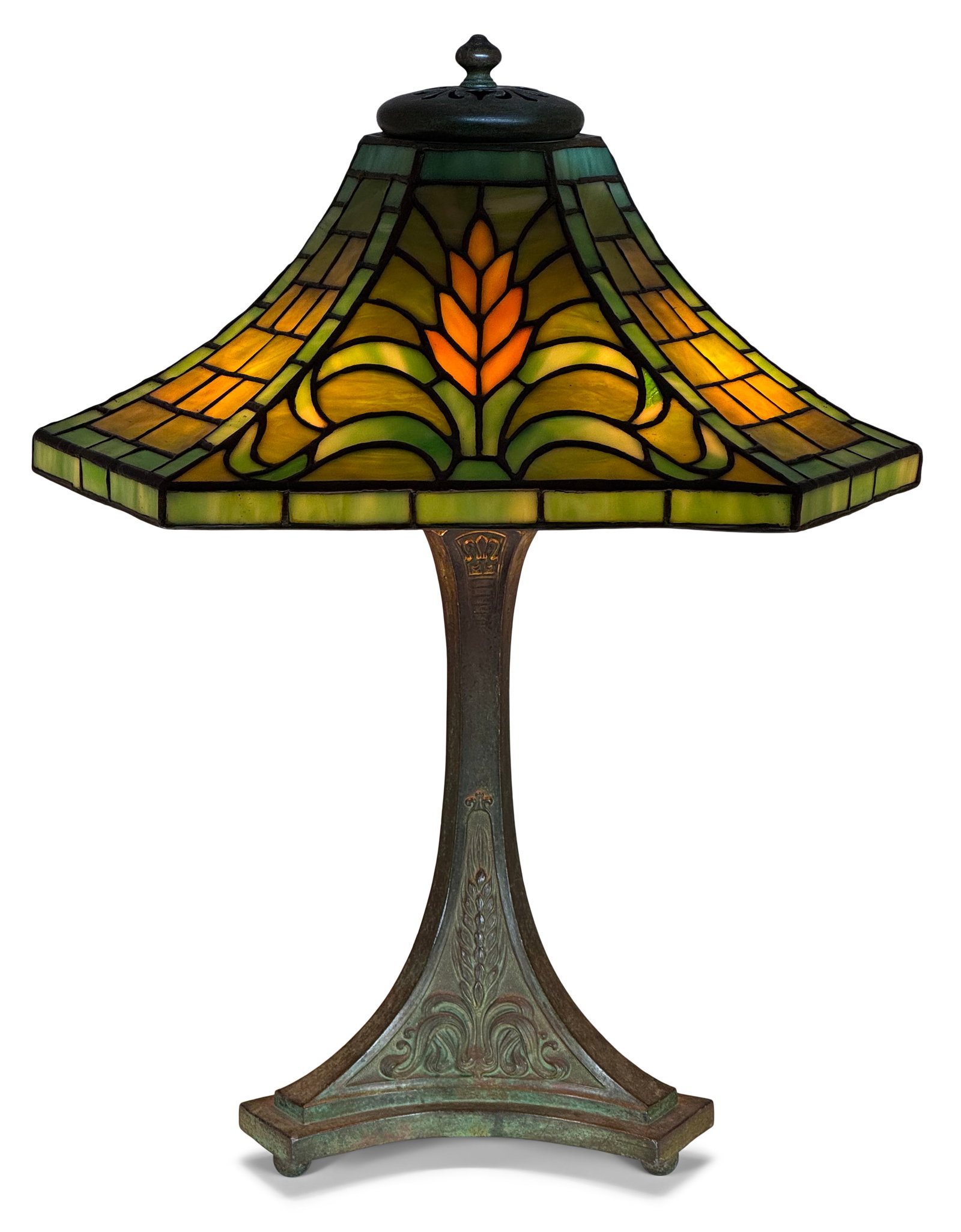 Duffner & Kimberly "Flaming Sword" Table Lamp (1 of 7)
