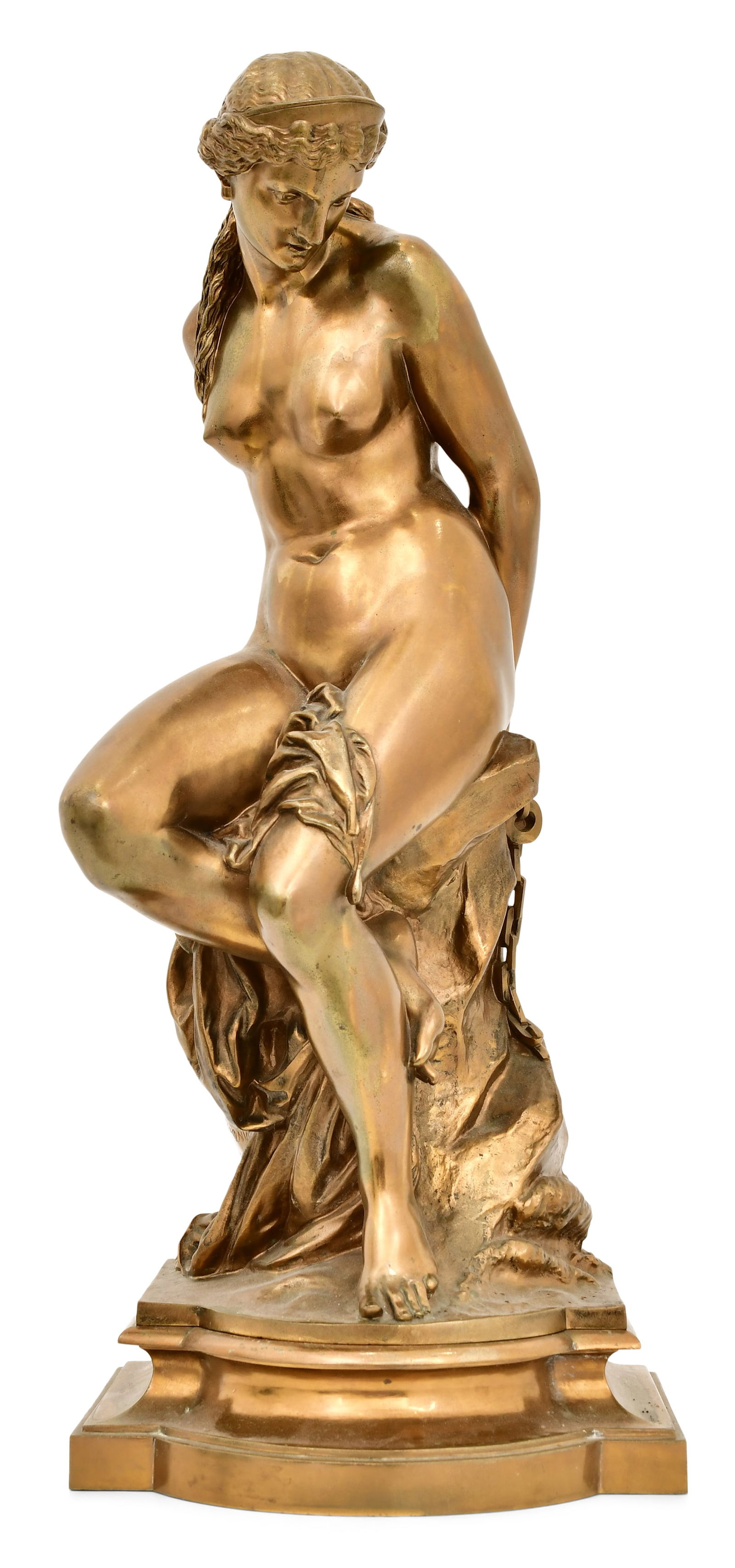 Pierre Alexandre Schoenewerk (French, 1820-1885), "Andromeda" (1 of 8)