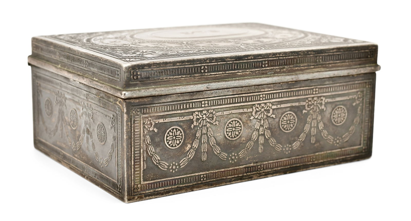 Tiffany & Co. Sterling Silver Jewelry Box (1 of 8)