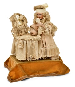 Simon & Halbig Bisque Doll Automaton