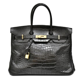 Hermes Birkin Porosus Handbag