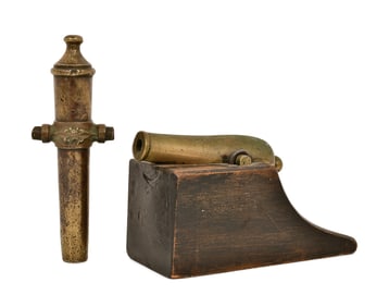 A Signal Cannon & Cannon Barrel
