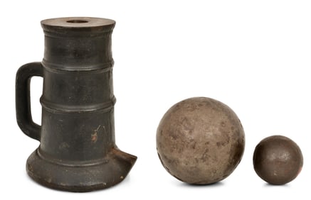 An Early Bronze Signal Cannon/Thunder Mug